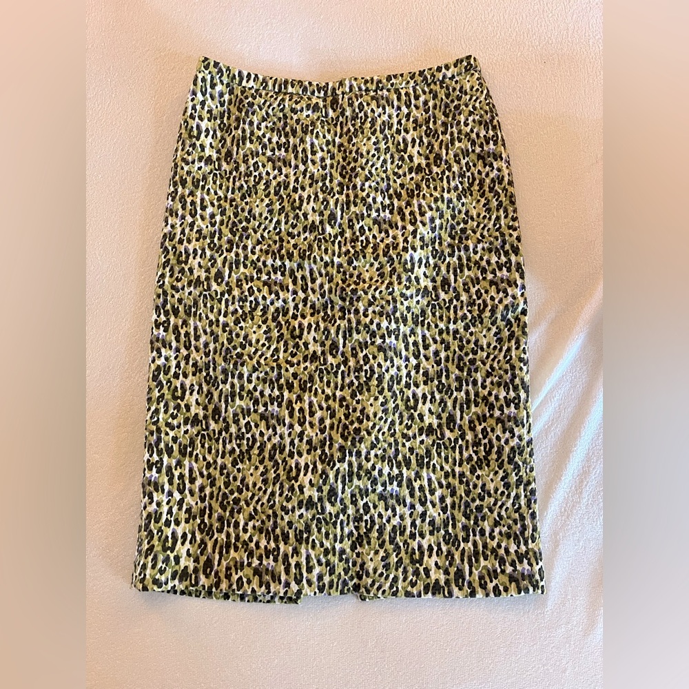 JCrew Multicolored Pencil Skirt